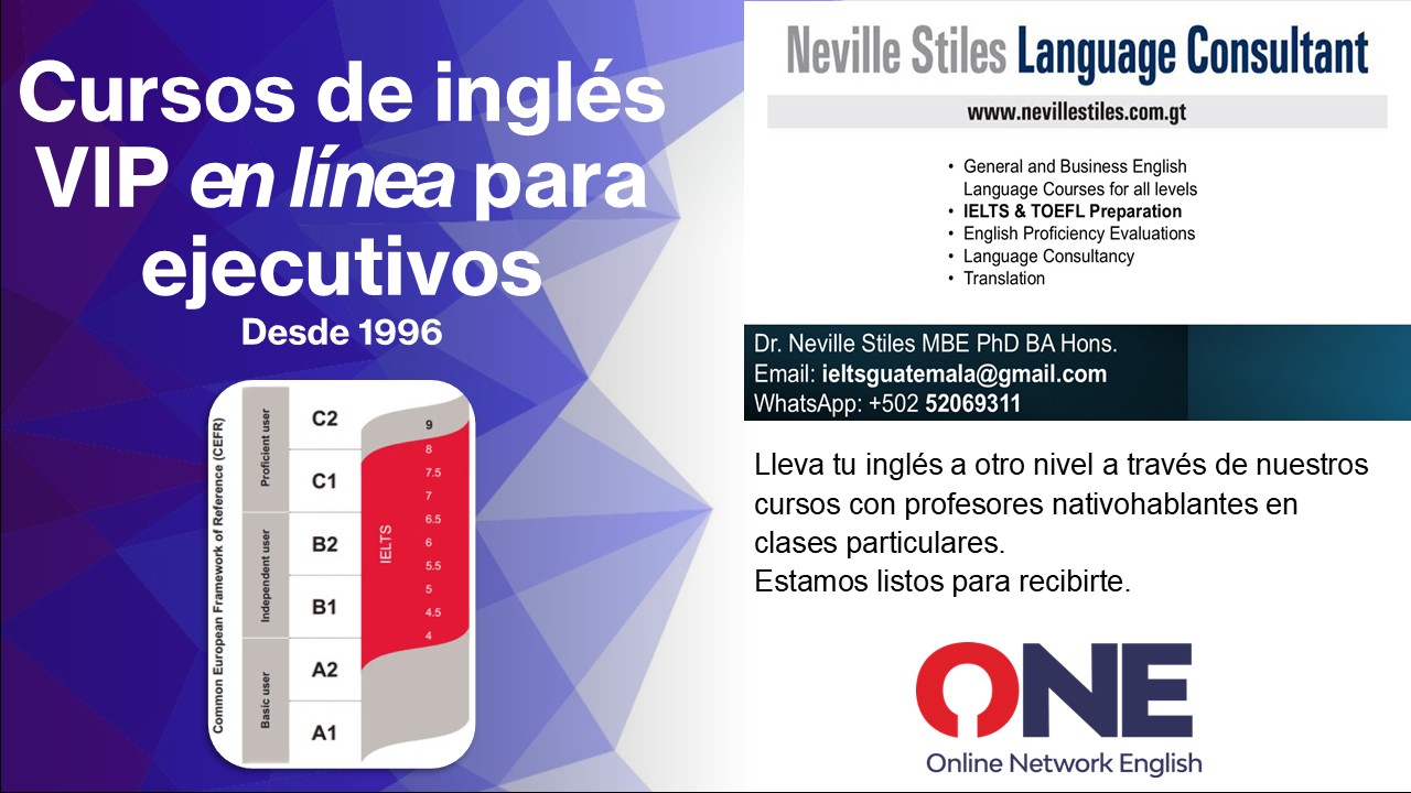 Cursos de inglés VIP en línea